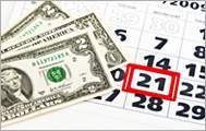 Cash on a Calendar